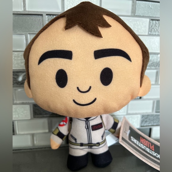 GHOSTBUSTERS Peter Venkman Chibi Big Head Plush Toy Doll Figure / 8โ / BRAND NEW - Picture 5 of 16
